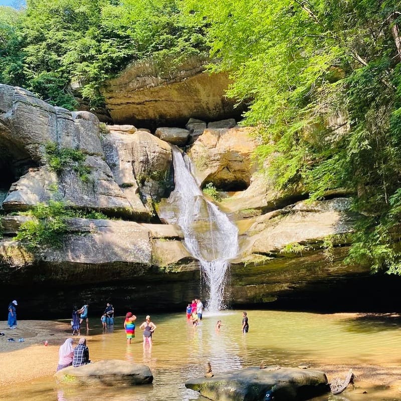 Photo of Cedar Falls in Hocking Hills, Ohio